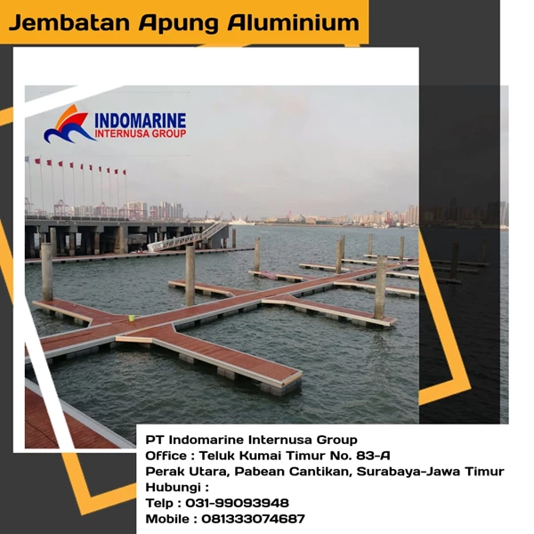 Aluminum Marina Floating Tourist Pier