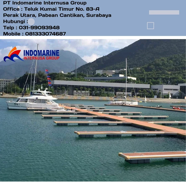 Indonesian Aluminum Floating Bridge / Pier