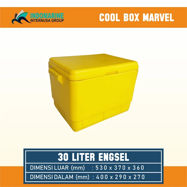Cooler Box Marvel 30 Liter (Engsel)