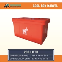 COOLER BOX MARVEL 200 LITER (TANPA ENGSEL)