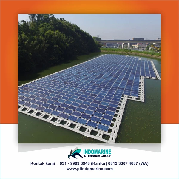 Floating Solar Cell Terapung Surabaya