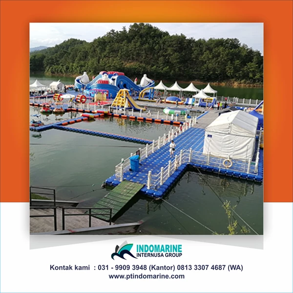 Floating Dock HDPE Bintuni Papua